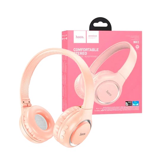 Auriculares True Inalámbricos Hoco W41 Charm Bluetooth V5.3 Rosa Auriculares True Inalámbricos Hoco W41 Charm Bluetooth V5.3 Rosa